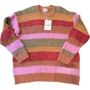 Show Me Your Mumu Chilly Sweater In Hutch Multi Size Small NWT